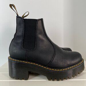 Dr. Martens Rometty Wyoming Leather Platform Chelsea Boot size 7